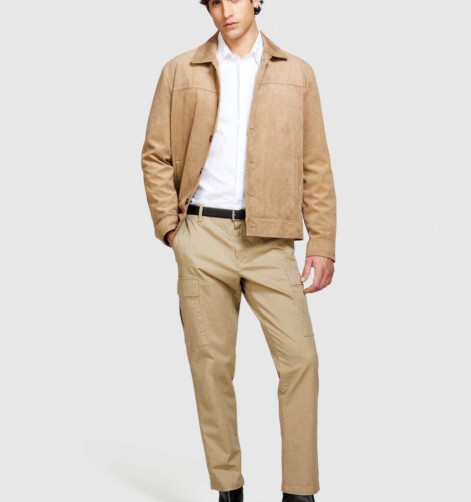 Oxford shirt - men's slim fit shirts - White | Sisley image number 1